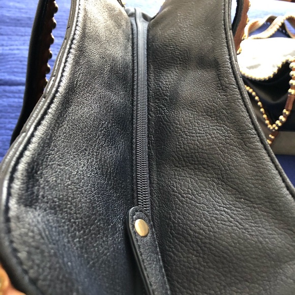 Navy Blue Big Buddha Georgie Handbag - Picture 8 of 12